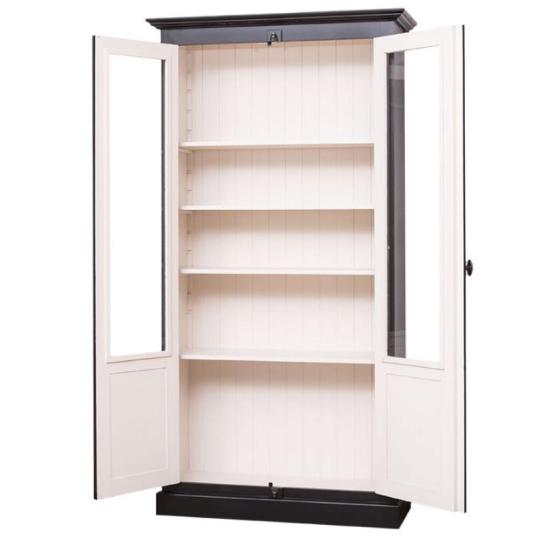 vintage fekete vitrines szekreny nappali klasszikus regies country mediterran egyedi meretu szekreny szurke konyvesszekreny rusztikus konyvszekreny iroda butor lakberendezes coutnry egyedi butor gyartas nagymeretu egyedi szekreny.jpg